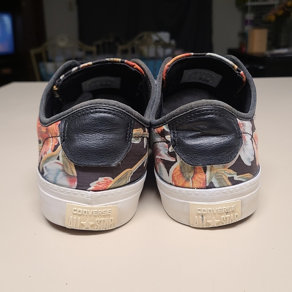Converse Cons Zakim Ox floral low top skateboard sneakers size 11 - Picture 6 of 10